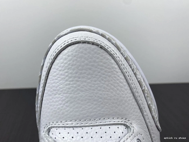 Rep White' Retro Jordan 3 PS 'Triple Air 429487-111 0707